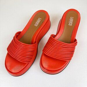 Labucq Caye Leather Slide Sandals